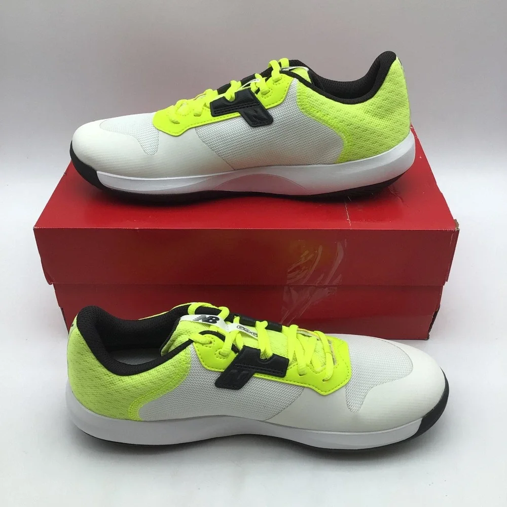 New Balance 696v6 Mens Tennis Shoes‎ White Green Hard Court M6967Q4 Size 9 NEW